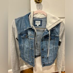 Anerican Eagle Jean jacket hoodie